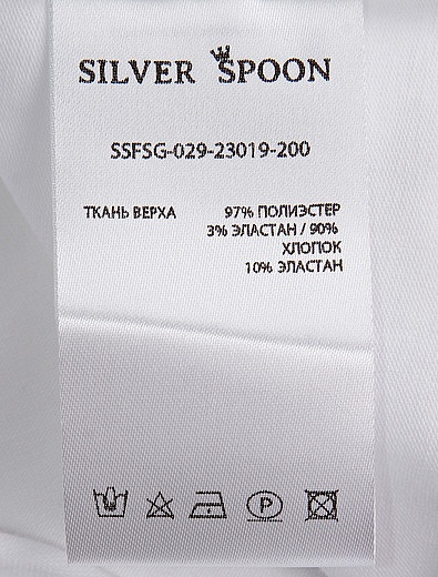 Блуза с оборкой SILVER SPOON - 1034509080439 - Фото 8