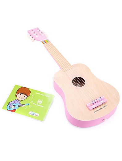 Музыкальная игрушка:деревянная гитара New Classic Toys - 7134529071951 - Фото 4