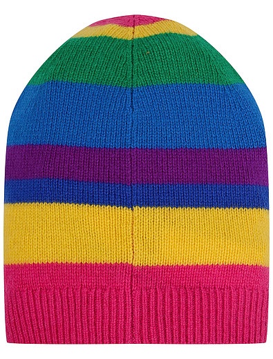 Шапка разноцветная с логотипом Ralph Lauren - 1354509081749 - Фото 3