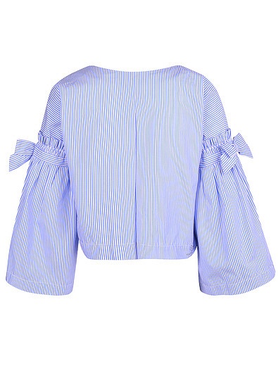 Блуза в полоску с бантами Lapin House - 1031509870039 - Фото 1