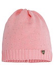 Розовая шапка со стразами - 1354509410150