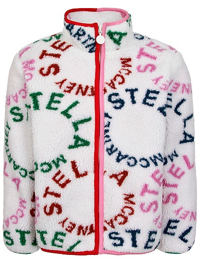 Куртка меховая с принтом логотипа Stella McCartney - 1074509383062 - Фото 1