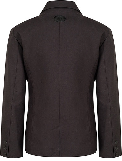 Черный однобортный классический пиджак JOHN RICHMOND - 1331119780026 - Фото 3