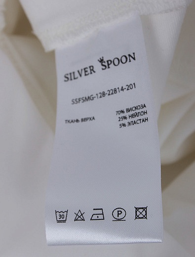 Белая блуза со съемным воротничком SILVER SPOON - 1034509182317 - Фото 9