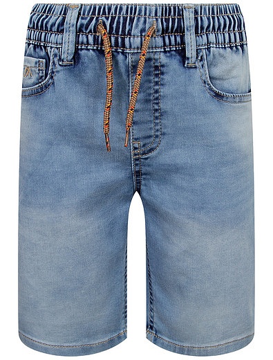 джинсовые Шорты на резинке синего цвета Mayoral - 1414519277935 - Фото 1