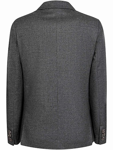 Серый пиджак классического кроя Aletta - 1331719880010 - Фото 3