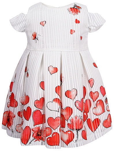 Платье с сердечками ELSY - 1052109972770 - Фото 1