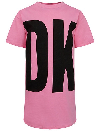 Платье с крупным логотипом DKNY - 1054609177624 - Фото 1