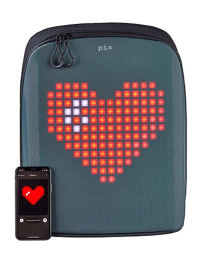 Рюкзак цифровой со светящимся led-экраном PIX - 1501120070045 - Фото 1