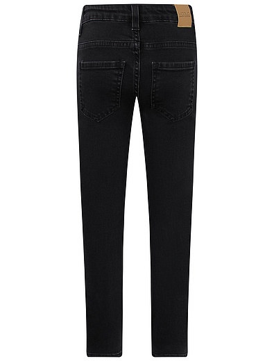 Черные зауженные джинсы на пуговицах Vicolo - 1164509082925 - Фото 4