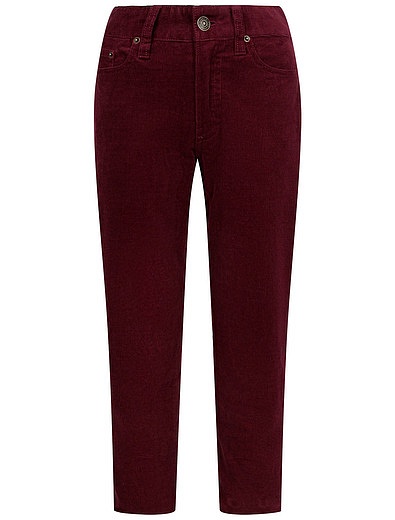 Бордовые вельветовые брюки Ralph Lauren - 1084519085085 - Фото 1