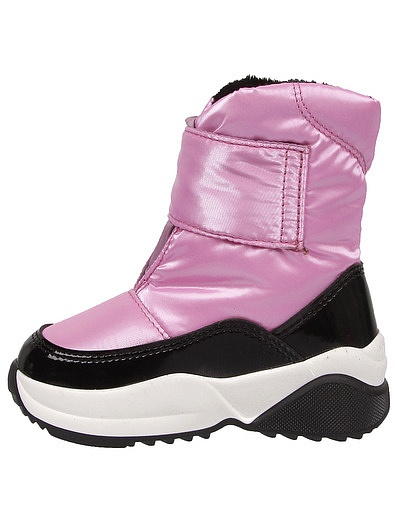 Розовые дутые ботинки Jog Dog - 2034509183689 - Фото 3