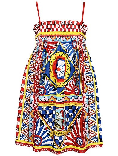 Сарафан с орнаментом Dolce & Gabbana - 1054609379738 - Фото 1