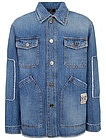 Джинсовая куртка с объёмными карманами - 1074519411120