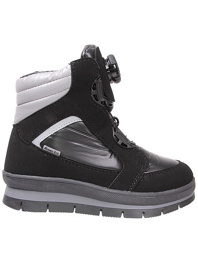 Черные ботинки на утяжке Jog Dog - 2031119880564 - Фото 2