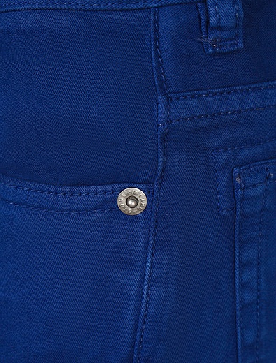 Синие прямые брюки Stone Island - 1081419870087 - Фото 2
