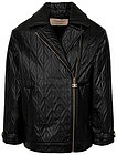 Черная куртка в ромбик - 1074509384502