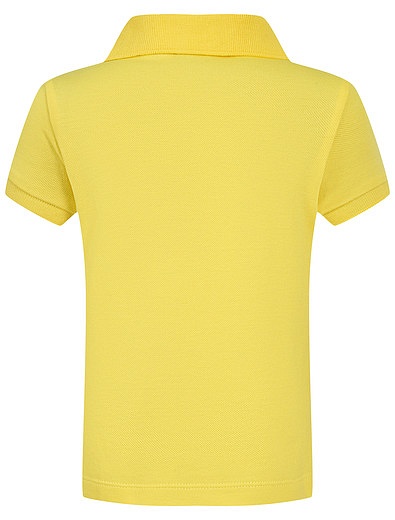 Жёлтое поло с логотипом Moschino - 1144519373008 - Фото 2