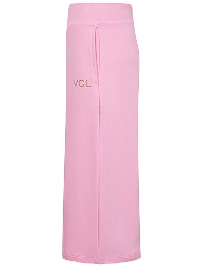 Розовые брюки свободного кроя Vicolo - 1084509071135 - Фото 2