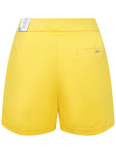 Желтые свободные шорты Mayoral - 1412809070044 - Фото 2