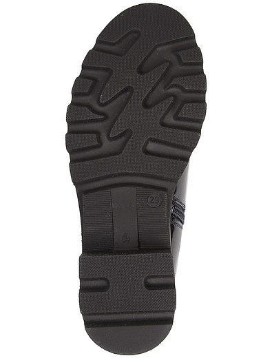 Черные лакированные ботинки RONDINELLA - 2031409980011 - Фото 5