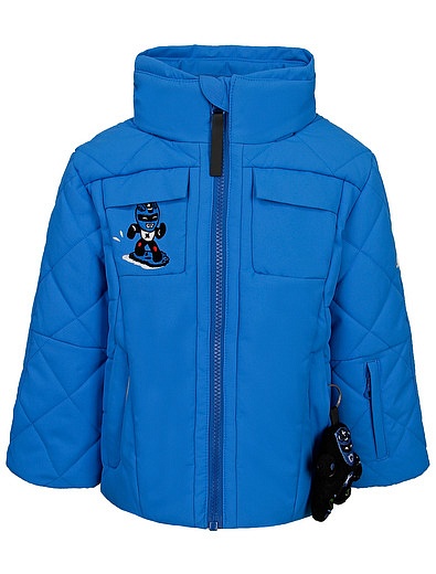 Синяя мембранная куртка POIVRE BLANC - 1074519283321 - Фото 4