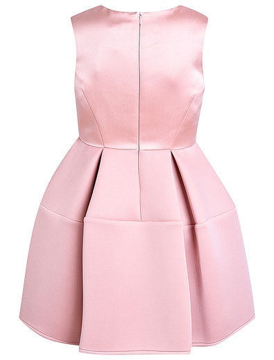 Розовое платье с бантами из пайеток ELISABETTA FRANCHI - 1052609881329 - Фото 4
