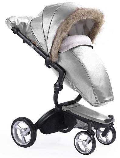 Зимний комплект для коляски MIMA Winter Outfit Argento Mima - 3984528180925 - Фото 2