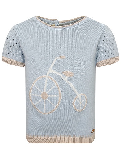 Комплект из футболки и шорт с велосипедом Leoking - 3024510270606 - Фото 3