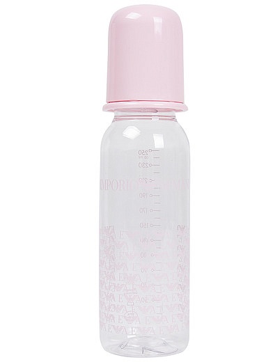 Розовая бутылочка с соской 250 мл. EMPORIO ARMANI - 5112608970021 - Фото 2