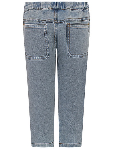 Голубые джинсы на кулиске Moschino - 1164529370361 - Фото 2