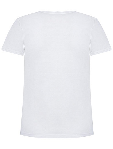 Набор из 2х белых хлопковых футболок Dolce & Gabbana - 1131219070481 - Фото 2