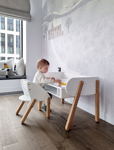 Детский стол Just 9.0 ( от 3 -7 лет) белый Baby Chipak - 0684520170247 - Фото 2