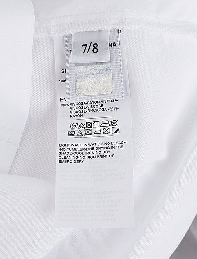 Рубашка с вышивкой логотипа Dolce & Gabbana - 1011219070233 - Фото 3