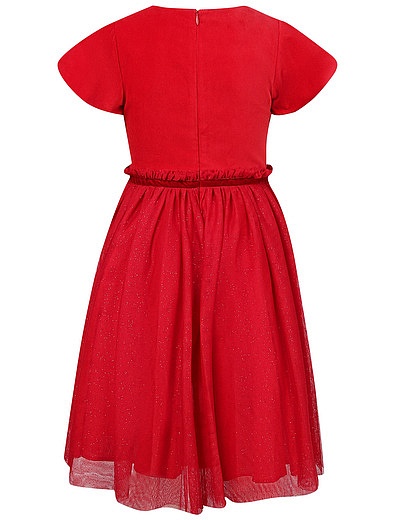 Красное Платье с воздушной юбкой ABEL & LULA - 1051309980271 - Фото 2