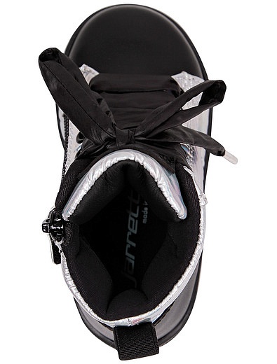 Ботинки с серебристыми вставками JARRETT - 2034509081817 - Фото 4