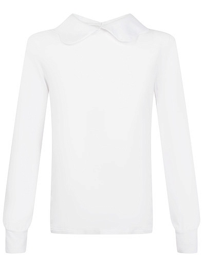 Белая блуза со сборками по бокам TRE API - 1034509382809 - Фото 1
