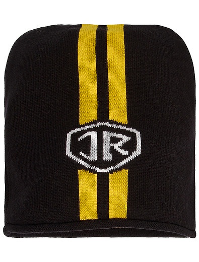 Комплект из шапки и шарфа с логотипом бренда JOHN RICHMOND - 3004518180107 - Фото 2