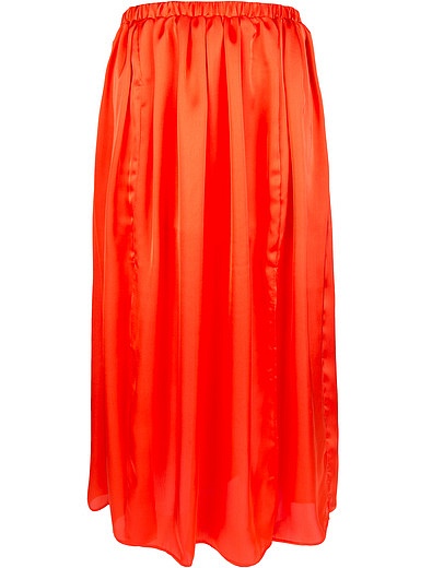 Оранжевая плиссированная юбка SILVIAN HEACH Kids - 1042409770152 - Фото 1