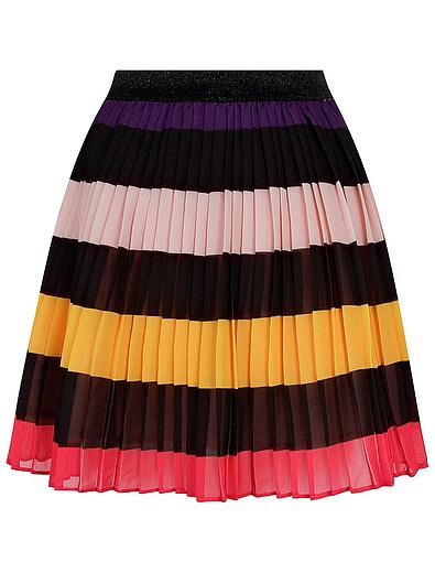 Плиссированная юбка в широкую полоску Sonia Rykiel - 1043809070132 - Фото 2