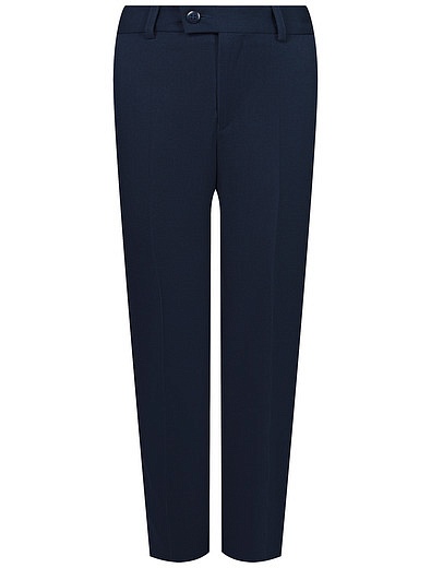 Темно-синие брюки со стрелками SILVER SPOON - 1084519280176 - Фото 1