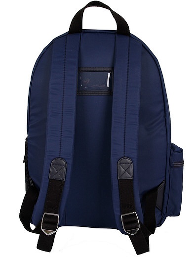 Синий рюкзак из нейлона Dolce & Gabbana - 1504528280221 - Фото 3