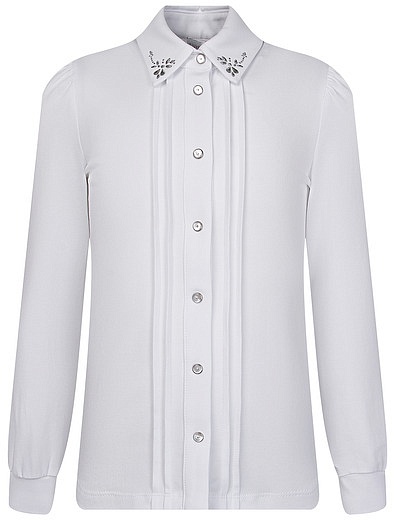 Блуза трикотажная на кнопках SILVER SPOON - 1034509080361 - Фото 1