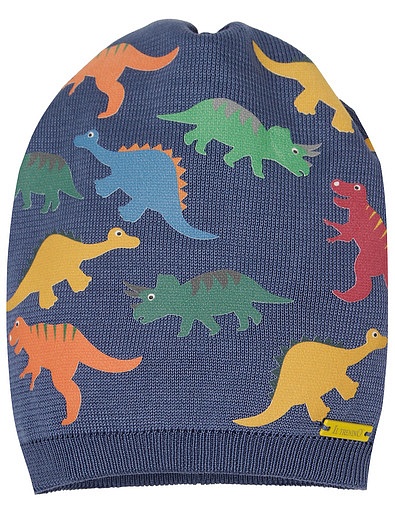 хлопковая Шапка с динозаврами Il Trenino - 1354519270362 - Фото 1