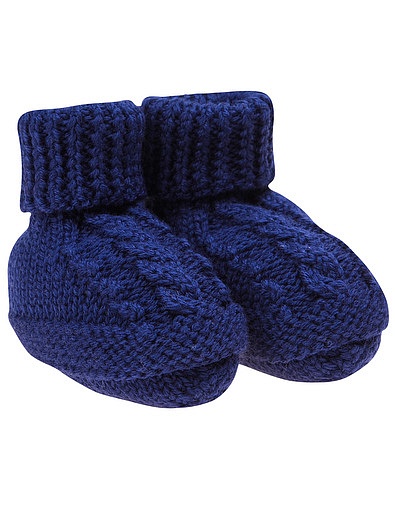 Синие шерстяные носки TOMAX - 1530419780044 - Фото 1