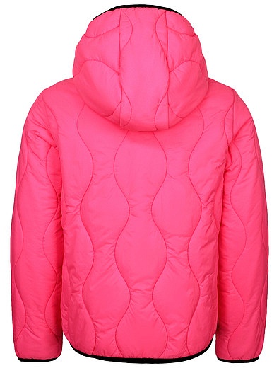 Розовая стёганая куртка Diesel - 1074529410281 - Фото 2