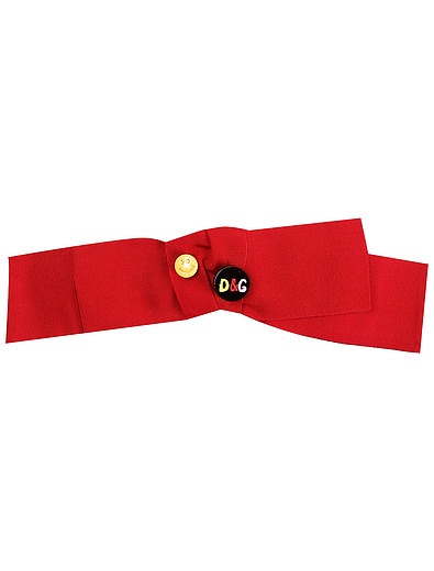 красная Бабочка декорированная пуговицами Dolce & Gabbana - 1451308980010 - Фото 1