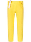 Жёлтые брюки с бантом - 1082809870045