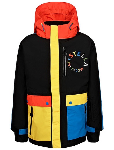 Разноцветная куртка Stella McCartney - 1074519384790 - Фото 1