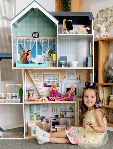 Детская фотография фото реквизит игровой домик игрушка кукла дом домашнее украшение | AliExpress